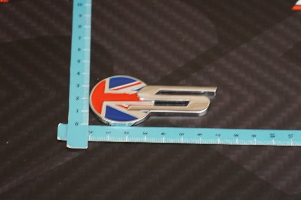 Jaguar S English Flag Metal 3M Bagaj Yazı Logo Amblem - Resim 8
