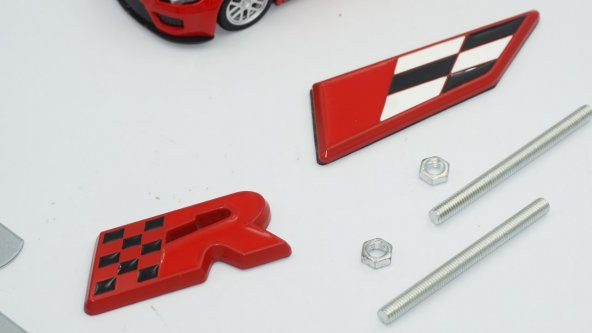 Seat R Cupra Leon İbiza Altea Ön Panjur Ve Bagaj Krom Metal 3M 3D - 3