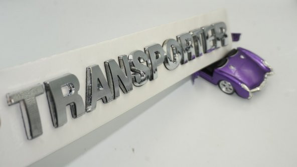 VW Volkswagen Transporter T4 T5 T6 Krom ABS 3M 3D Bagaj Yazı Logo