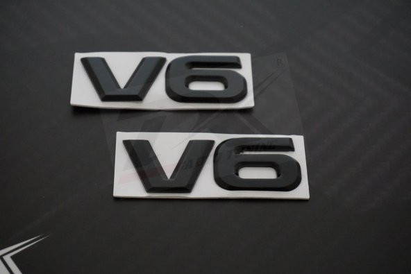 Mercedes Benz AMG V6 3M 3D Çamurluk Yanı Metal Yazı Logo - Resim 3