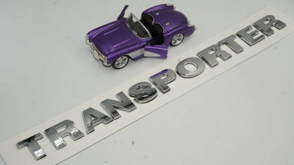 VW Volkswagen Transporter T4 T5 T6 Krom ABS 3M 3D Bagaj Yazı Logo - 2