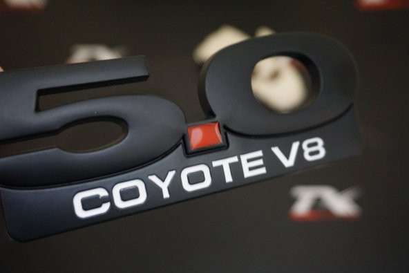 Ford Mustang 5.0 Coyote V8 Bagaj İkiz Turbo Amblem