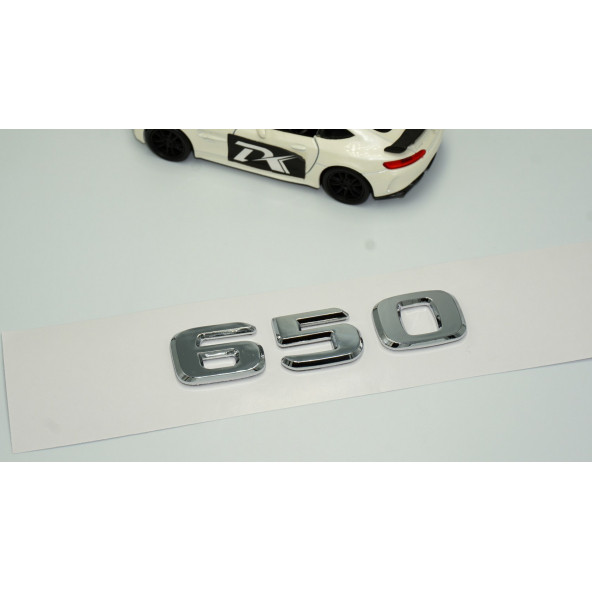 DK Benz 650 BRABUS Bagaj Krom ABS 3M 3D Yazı Logo - 2