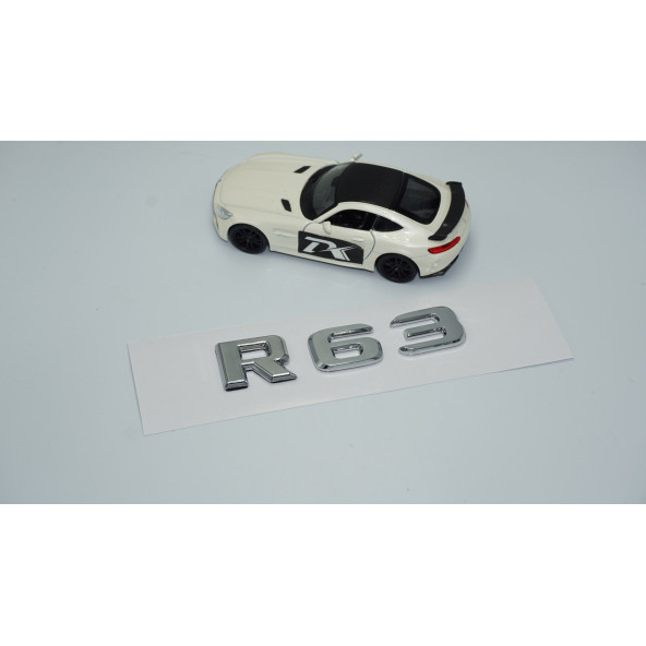 Dk Tuning R 63 Bagaj Krom Abs 3m 3d Yazı Logo Benz İle Uyumlu - Resim 2