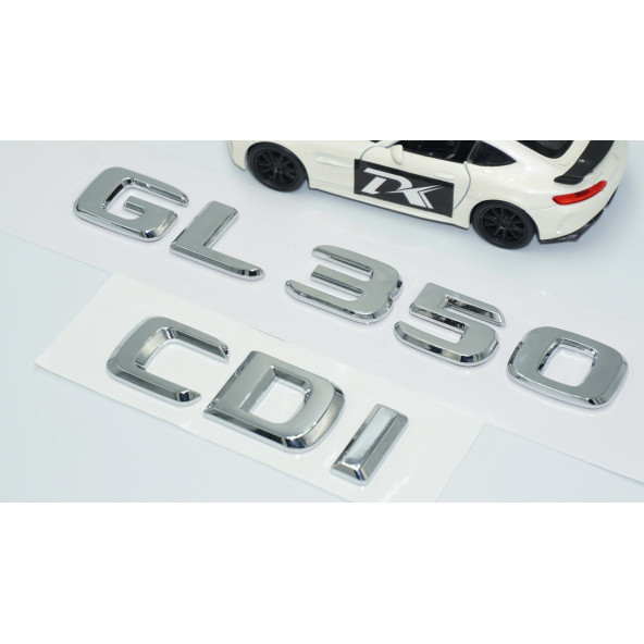 DK Tuning GL350 CDi Bagaj Krom ABS Yazı Logo Benz İle Uyumlu - 3