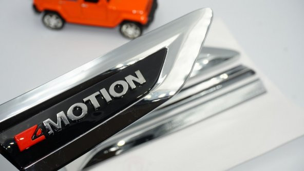 DK Tuning Volkswagen Tiguan 4Motion Yan Çamurluk Krom Bıçak Logo