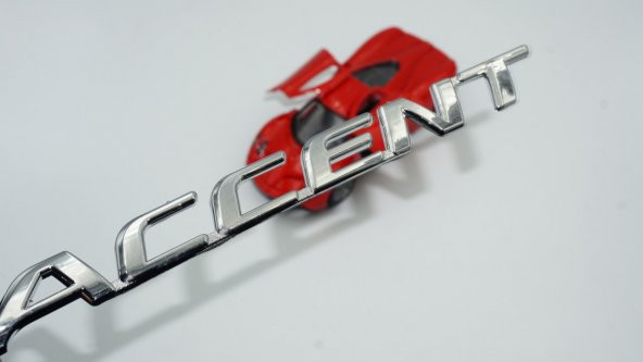 Hyundai Accent Bagaj ABS 3M 3D Yazı Logo Amblem