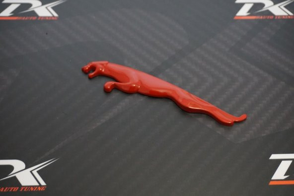 Jaguar Panter Bagaj 3M 3D Metal Logo Amblem - Resim 5