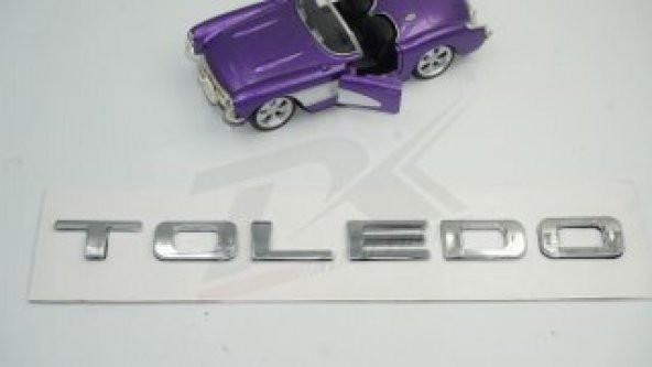 Seat Toledo Bagaj Krom ABS 3M 3D Yazı Logo Amblem - 2