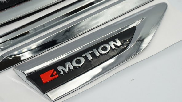 DK Tuning Volkswagen Tiguan 4Motion Yan Çamurluk Krom Bıçak Logo - Resim 5