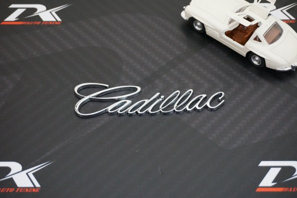 DK Tuning Cadillac Krom Metal Bagaj 3M 3D Logo Amblem - 2