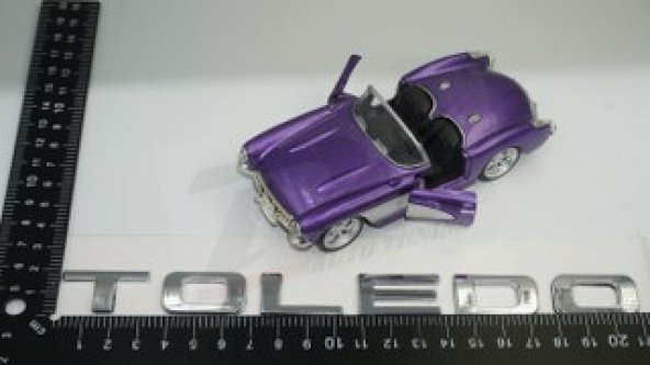 Seat Toledo Bagaj Krom ABS 3M 3D Yazı Logo Amblem - 7