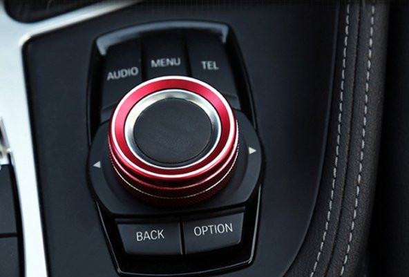 Bmw X1 2016 2020 Navigasyon İ-Drive Buton Krom Metal Kaplaması - 5
