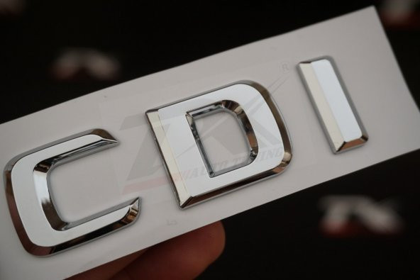 DK Tuning Benz CDİ Bagaj Krom ABS Orjinal Yazı Logo