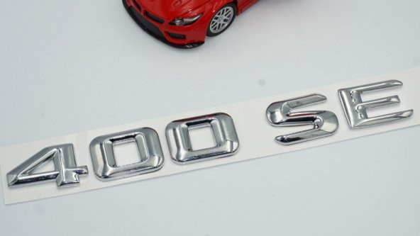 400 SE Bagaj Krom Metal 3M 3D Yazı Logo - 3