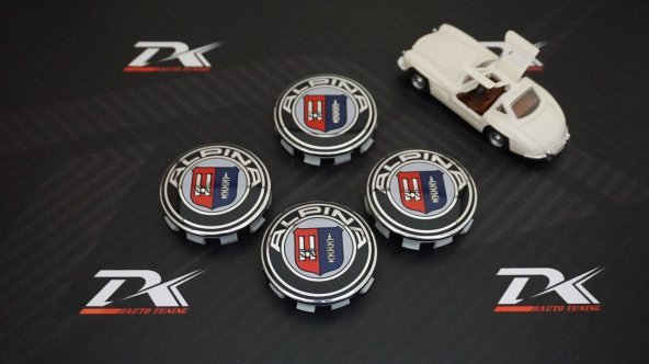 Bmw Alpina Orjinal Jant Göbeği Kapak Seti 68mm - 2