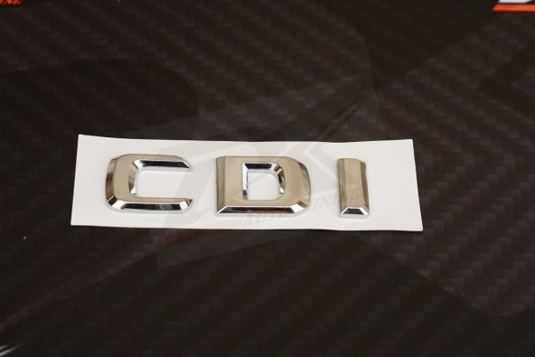 DK Tuning Benz CDİ Bagaj Krom ABS Orjinal Yazı Logo - 3