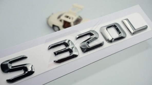 S320L Bagaj Krom Metal 3M 3D Yazı Logo ürün görseli