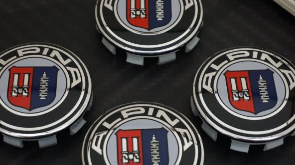 Bmw Alpina Orjinal Jant Göbeği Kapak Seti 68mm - 4