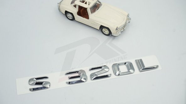 S320L Bagaj Krom Metal 3M 3D Yazı Logo - Resim 2