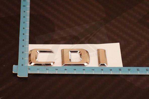 DK Tuning Benz CDİ Bagaj Krom ABS Orjinal Yazı Logo - 4