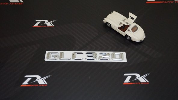 GLC320 Bagaj Krom Metal 3M 3D Yazı Logo - 2