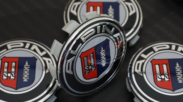 Bmw Alpina Orjinal Jant Göbeği Kapak Seti 68mm - 5