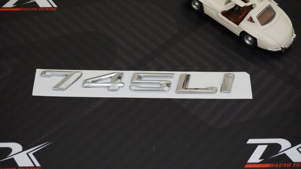 Bmw 745Lİ 745İ Bagaj Krom Metal 3M 3D Yazı Logo - 2