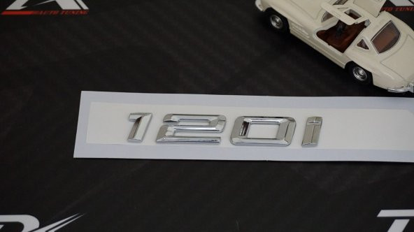 Bmw 120İ Bagaj Krom Metal 3M 3D Yazı Logo - 3