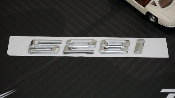 Bmw 528İ Bagaj Krom Metal 3M 3D Yazı Logo - Resim 3