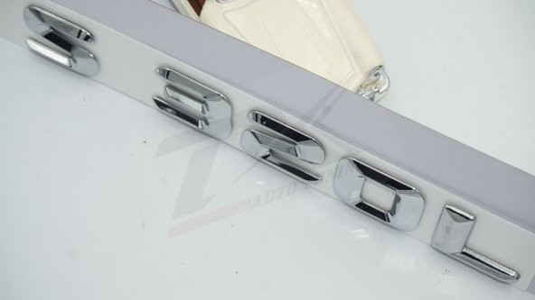 S320L Bagaj Krom Metal 3M 3D Yazı Logo - Resim 4