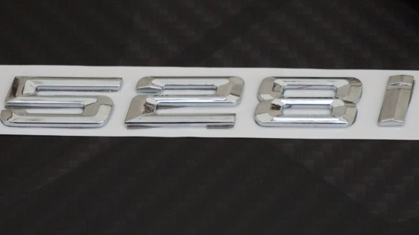 Bmw 528İ Bagaj Krom Metal 3M 3D Yazı Logo - Resim 4