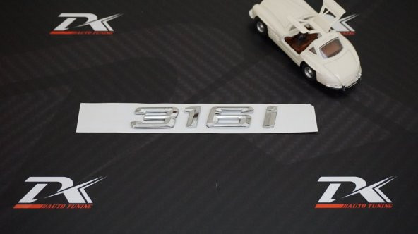 Bmw 316İ Bagaj Krom Metal 3M 3D Yazı Logo - 2