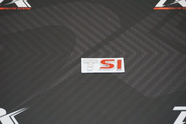 Volkswagen TSİ Bagaj Krom Metal 3M 3D Logo Amblem - Resim 10
