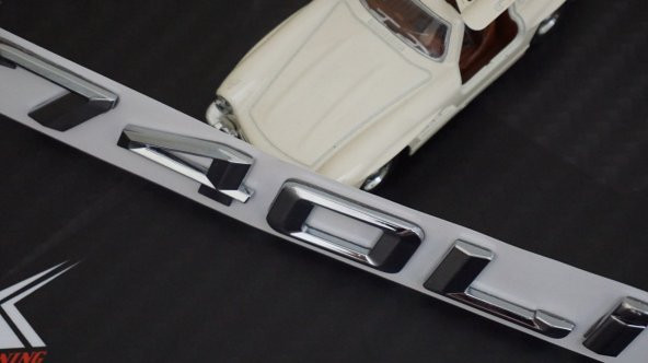 Bmw 740Lİ 740İ Bagaj Krom Metal 3M 3D Yazı Logo - Resim 5