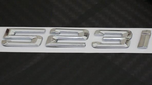 Bmw 523İ Bagaj Krom Metal 3M 3D Yazı Logo - 4
