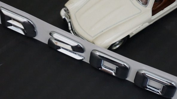 B200 Bagaj Krom Metal 3M 3D Yazı Logo - Resim 5