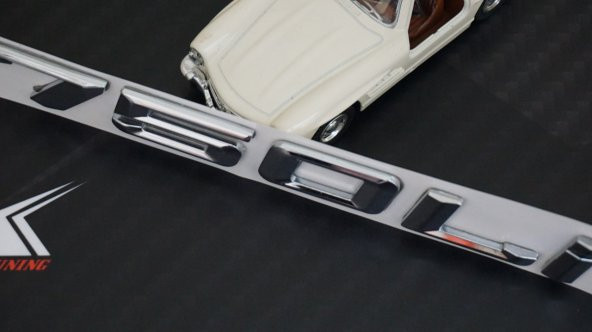 Bmw 750Lİ 750İ Bagaj Krom Metal 3M 3D Yazı Logo - 5