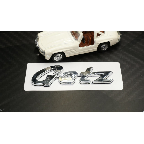 Hyundai Getz 2003 2011 Bagaj Krom ABS 3M 3D Yazı Logo Amblem - 2