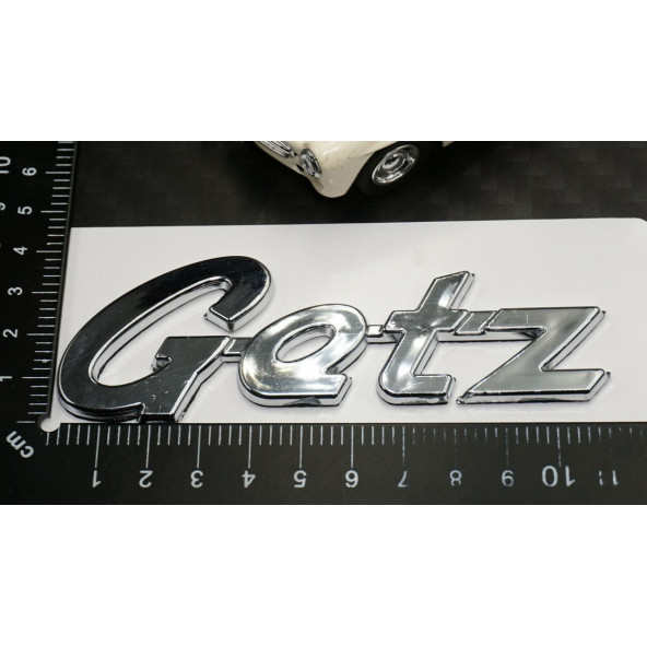 Hyundai Getz 2003 2011 Bagaj Krom ABS 3M 3D Yazı Logo Amblem - 6