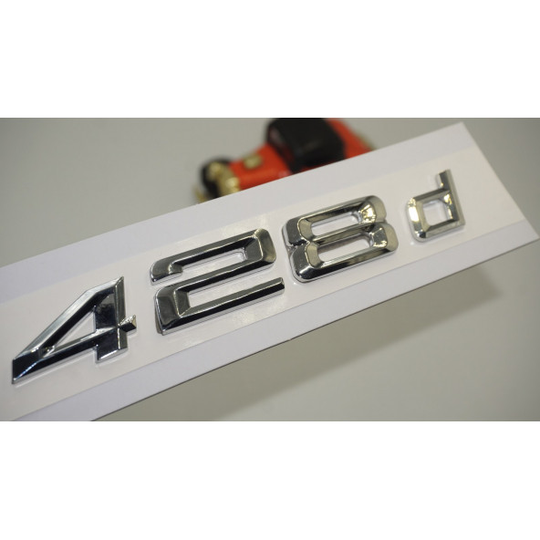 Bmw 428d Bagaj Krom Metal 3M 3D Yazı Logo ürün görseli 1