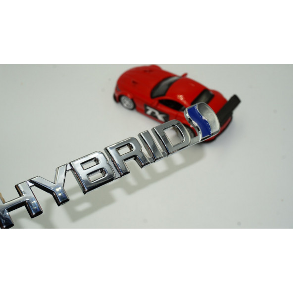 DK HYBRİD Bagaj Krom Metal 3M 3D Logo Amblem ürün görseli 1