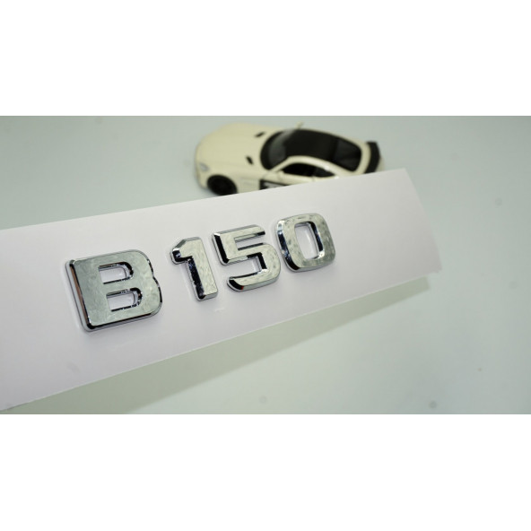 DK Benz B150 Bagaj Krom ABS 3M 3D Yazı Logo