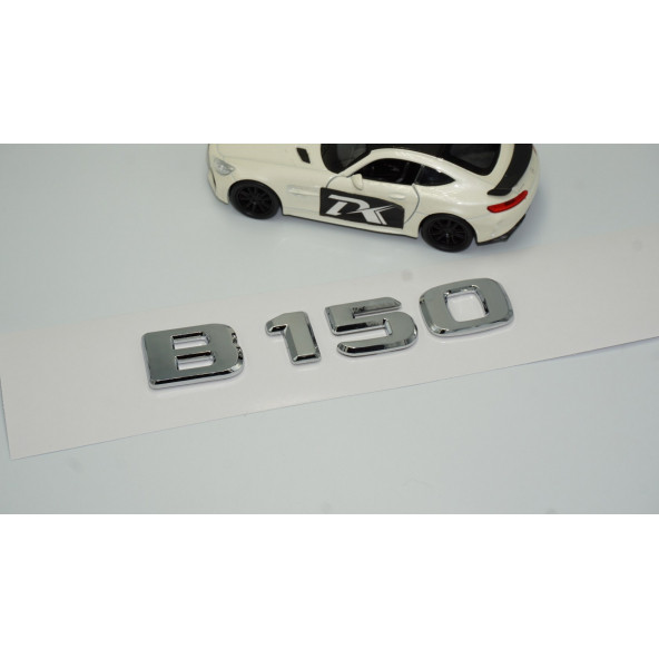 DK Benz B150 Bagaj Krom ABS 3M 3D Yazı Logo - 2