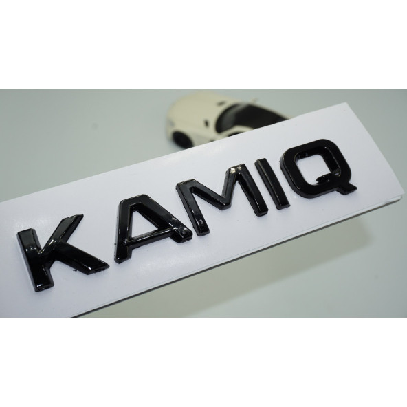 DK Tuning Skoda Kamiq Siyah ABS 3M 3D Bagaj Yazı Logo