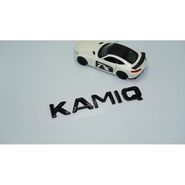DK Tuning Skoda Kamiq Siyah ABS 3M 3D Bagaj Yazı Logo - 2