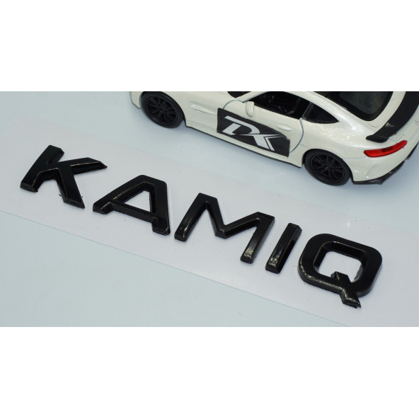 DK Tuning Skoda Kamiq Siyah ABS 3M 3D Bagaj Yazı Logo - 3