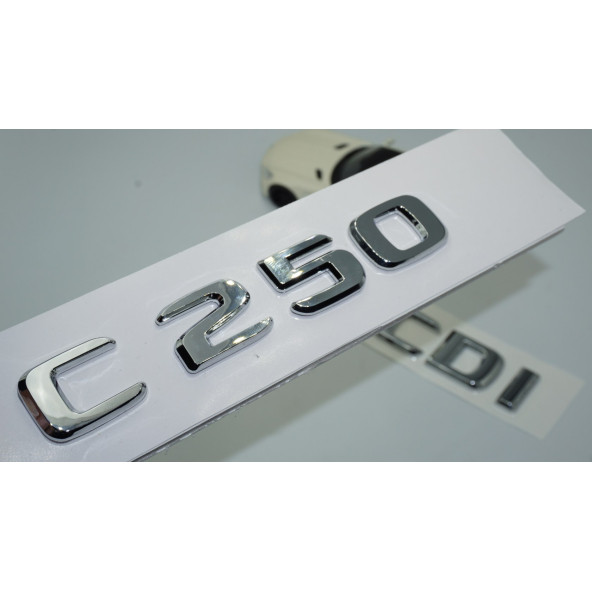 DK Tuning Benz C250 CDi Bagaj Krom ABS 3M 3D Yazı Logo ürün görseli 1