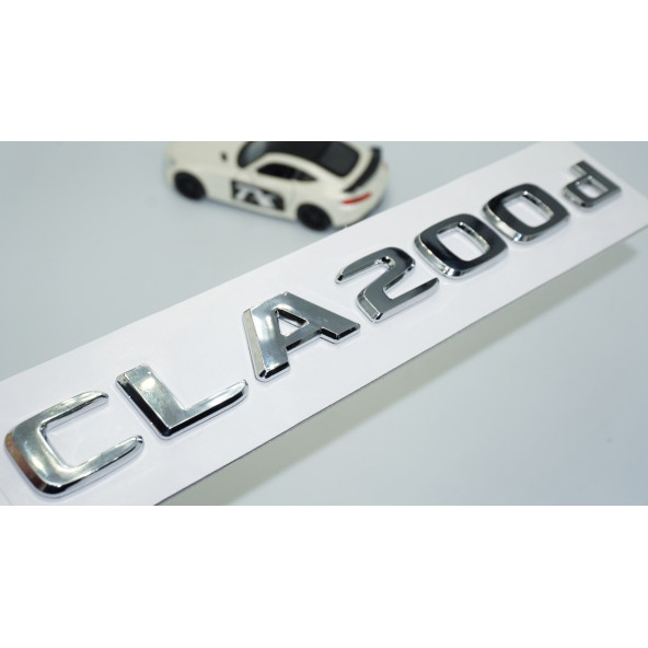 DK Tuning Benz CLA 200d Bagaj Krom ABS 3M 3D Yazı Logo