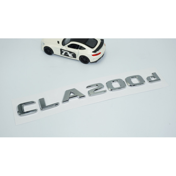DK Tuning Benz CLA 200d Bagaj Krom ABS 3M 3D Yazı Logo - 2